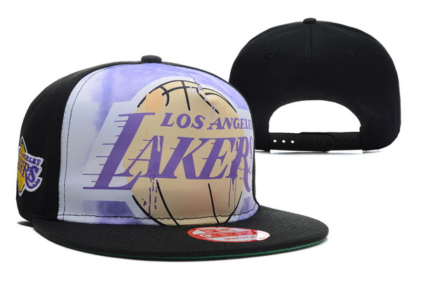 Los Angeles Lakers Snapback Hat XDF N140802 1